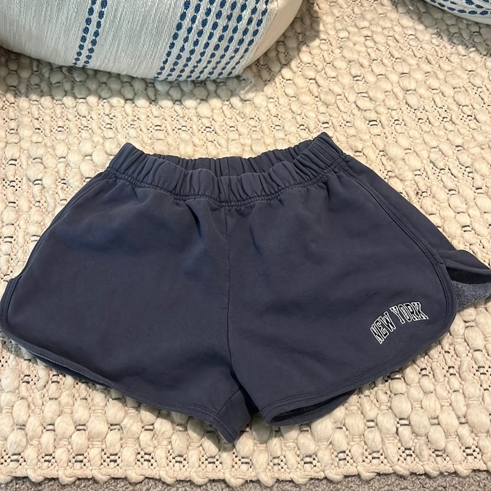 Brandy Melville shorts, colored navy, one size fits all